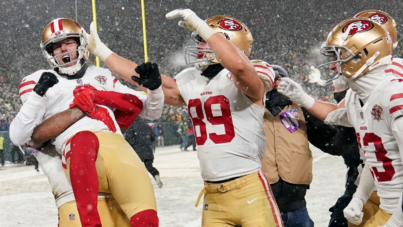 San Francisco 49ers' divisional playoff win against Green Bay Packers  causes social media eruption - ESPN