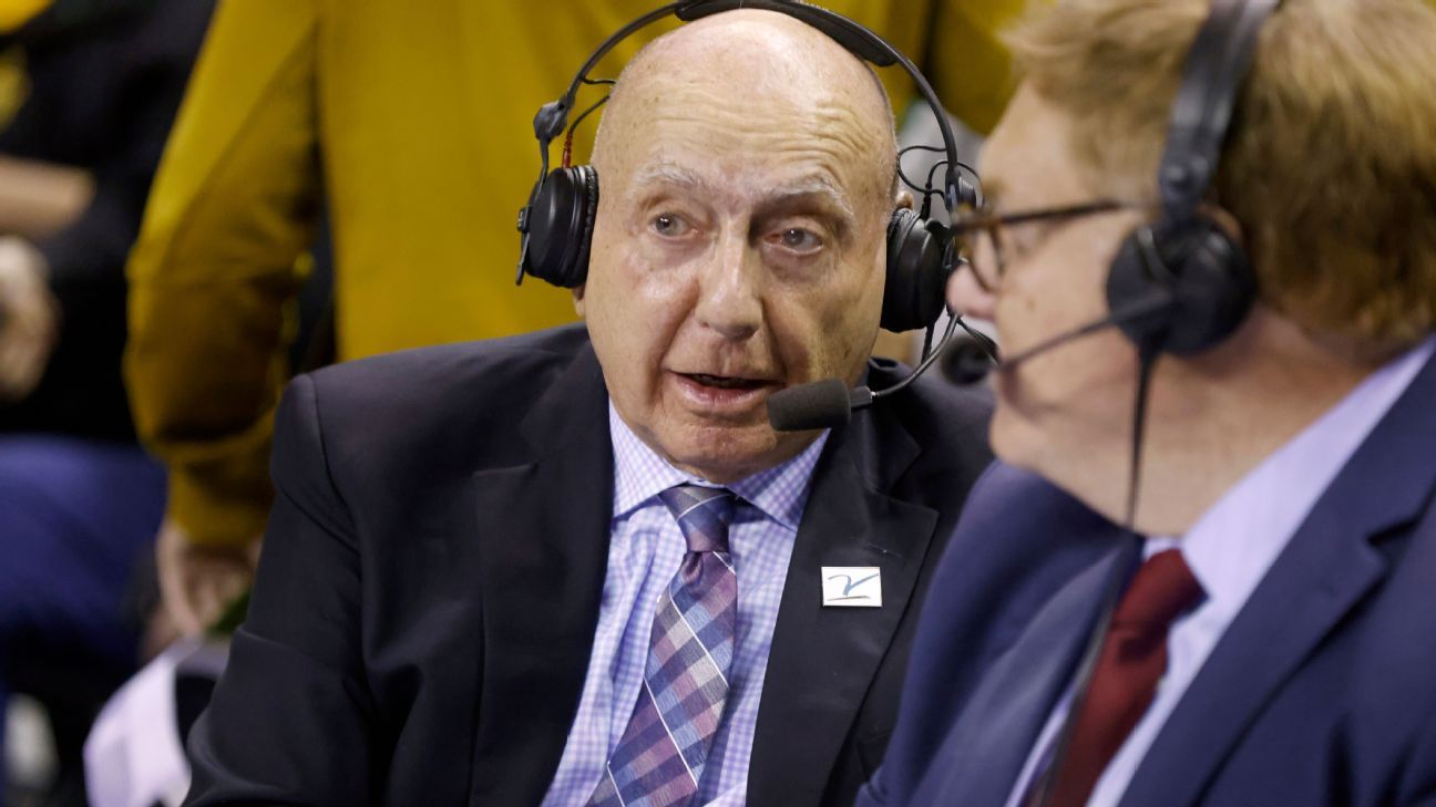 ESPN college basketball analyst Dick Vitale to take rest of season off in prepar..