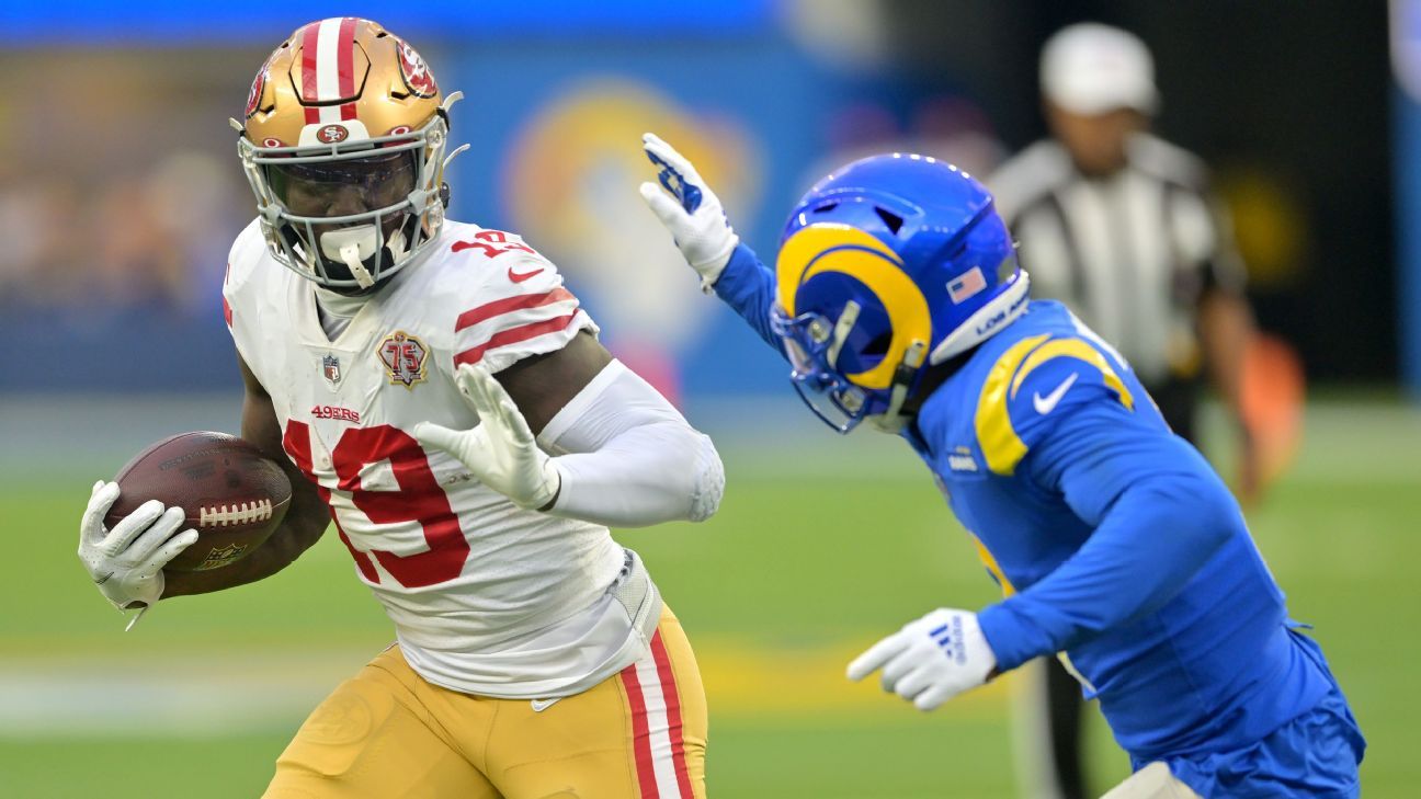 Tale of the Tape: Los Angeles Rams vs. San Francisco 49ers NFC