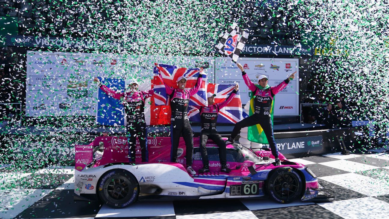 Meyer Shank team led by Helio Castroneves, Simon Pagenaud wins Rolex 24 at Daytona