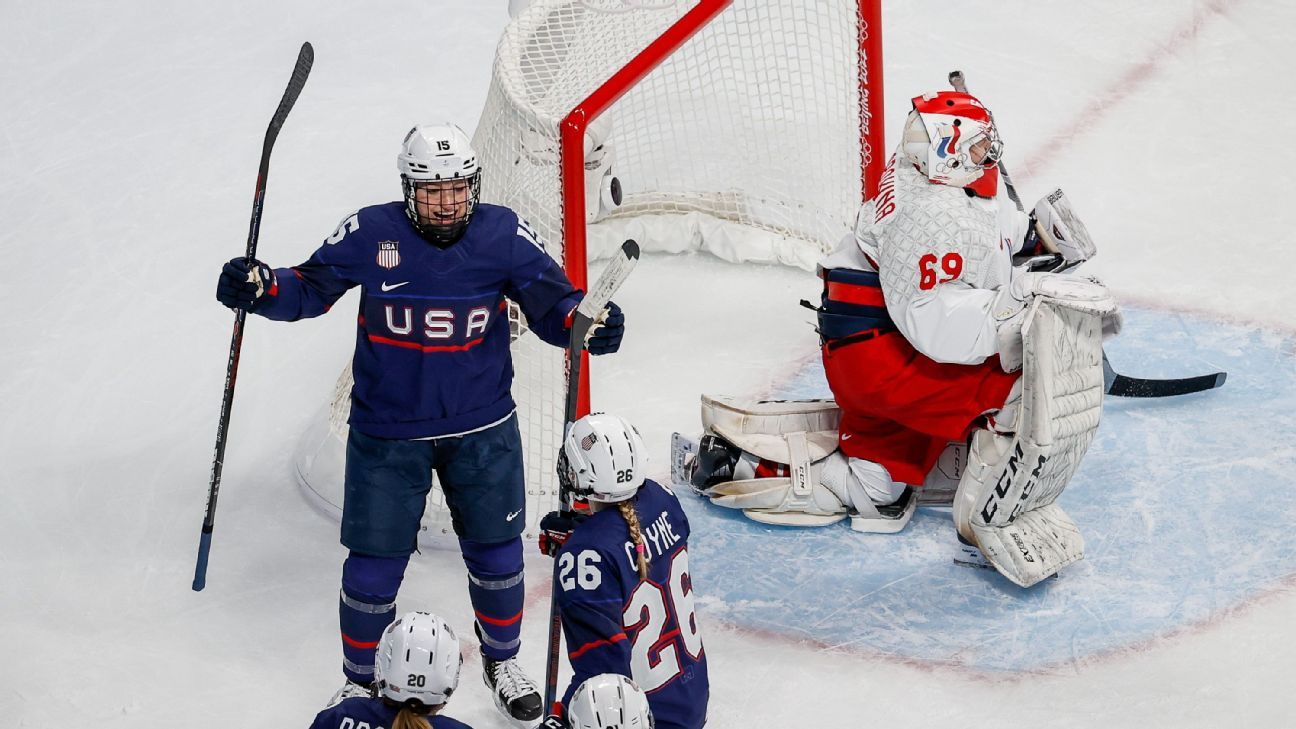 Juegos Olímpicos de Invierno 2022: el hockey femenino de EE. UU. enruta a la República de China, Jamie Anderson avanza en el estilo de pendiente y más acción desde Beijing