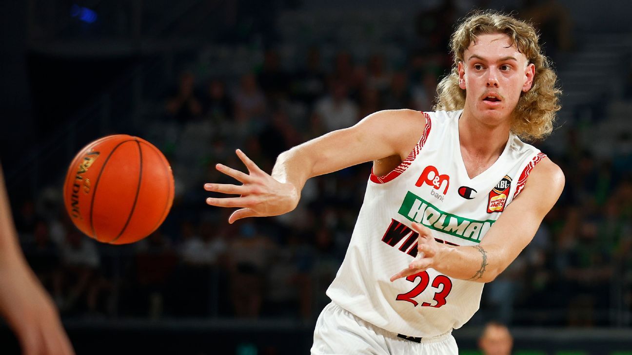 Perth Wildcats star Luke Travers talks about his NBA draft prospects ahead  of trip to America