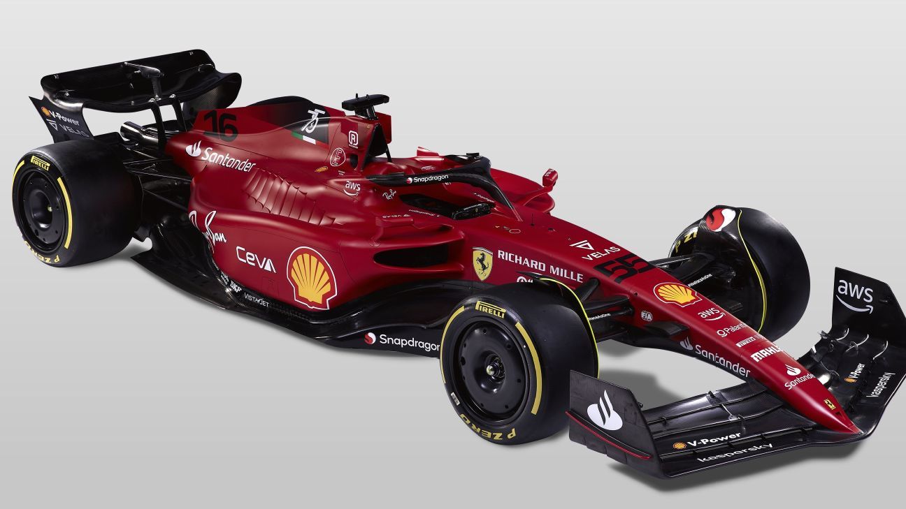 Ferrari launches highly anticipated 2022 F1 car - ESPN