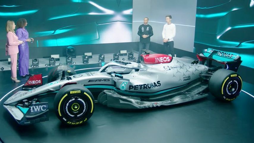 Mercedes w13 f1 2022