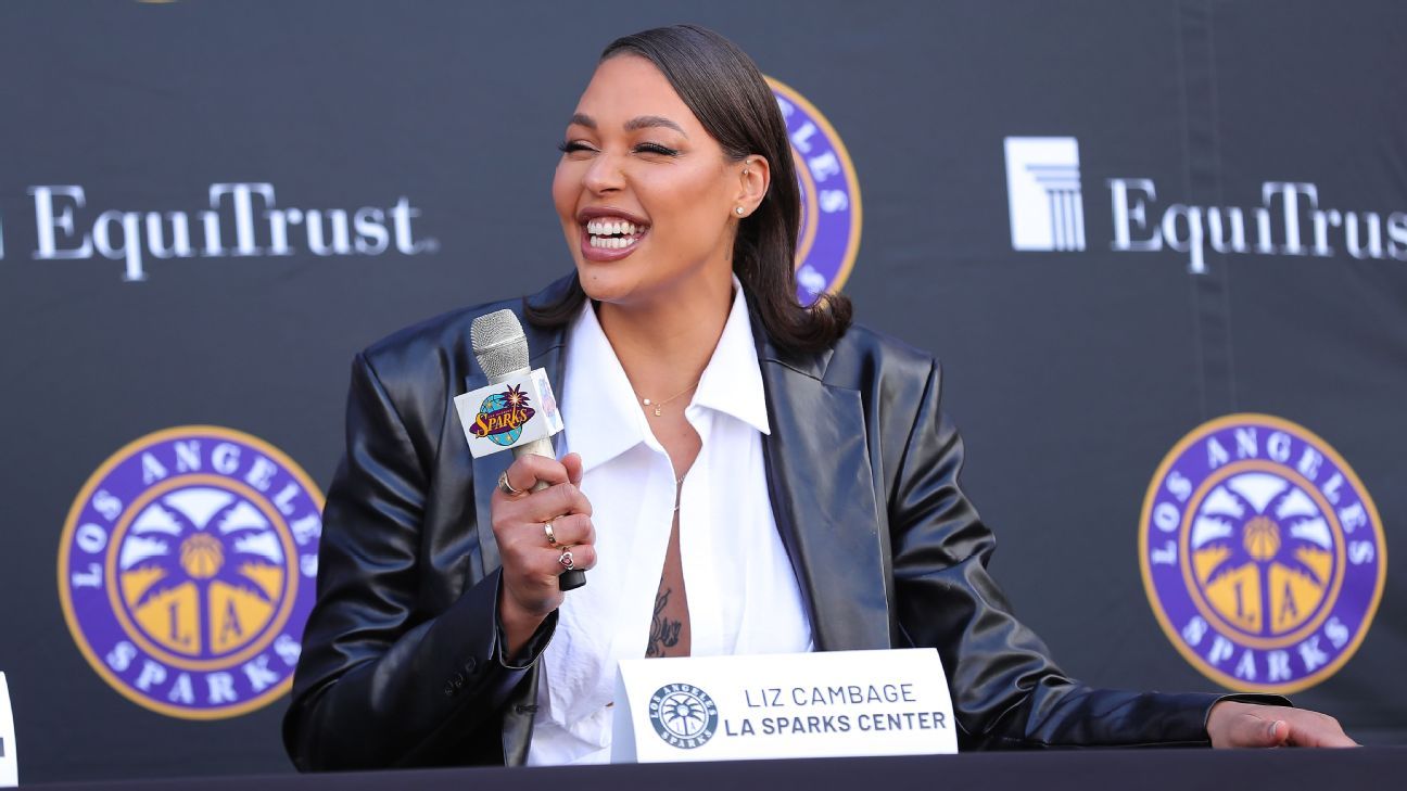 Liz Cambage happy to finally get chance to play for Sparks