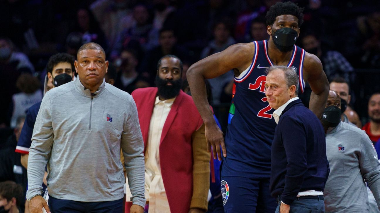 Joel Embiid says James Harden 'completely different than what you see out there'..