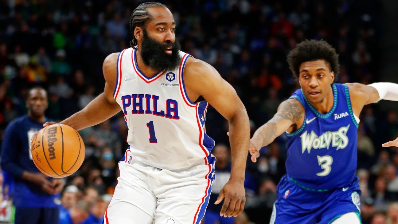 In debut with Sixers, James Harden leads Philly to blowout victory