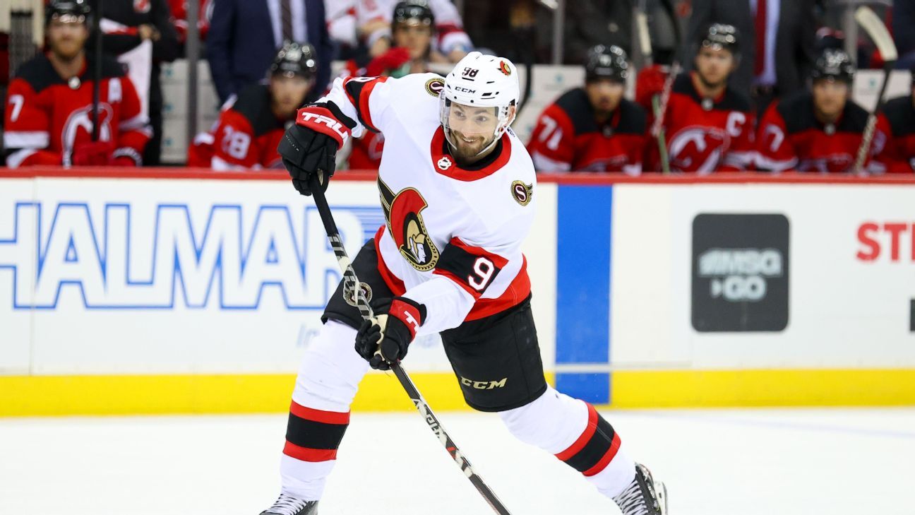 Senators' Norris plays vs. Penguins after 38-game injury absence