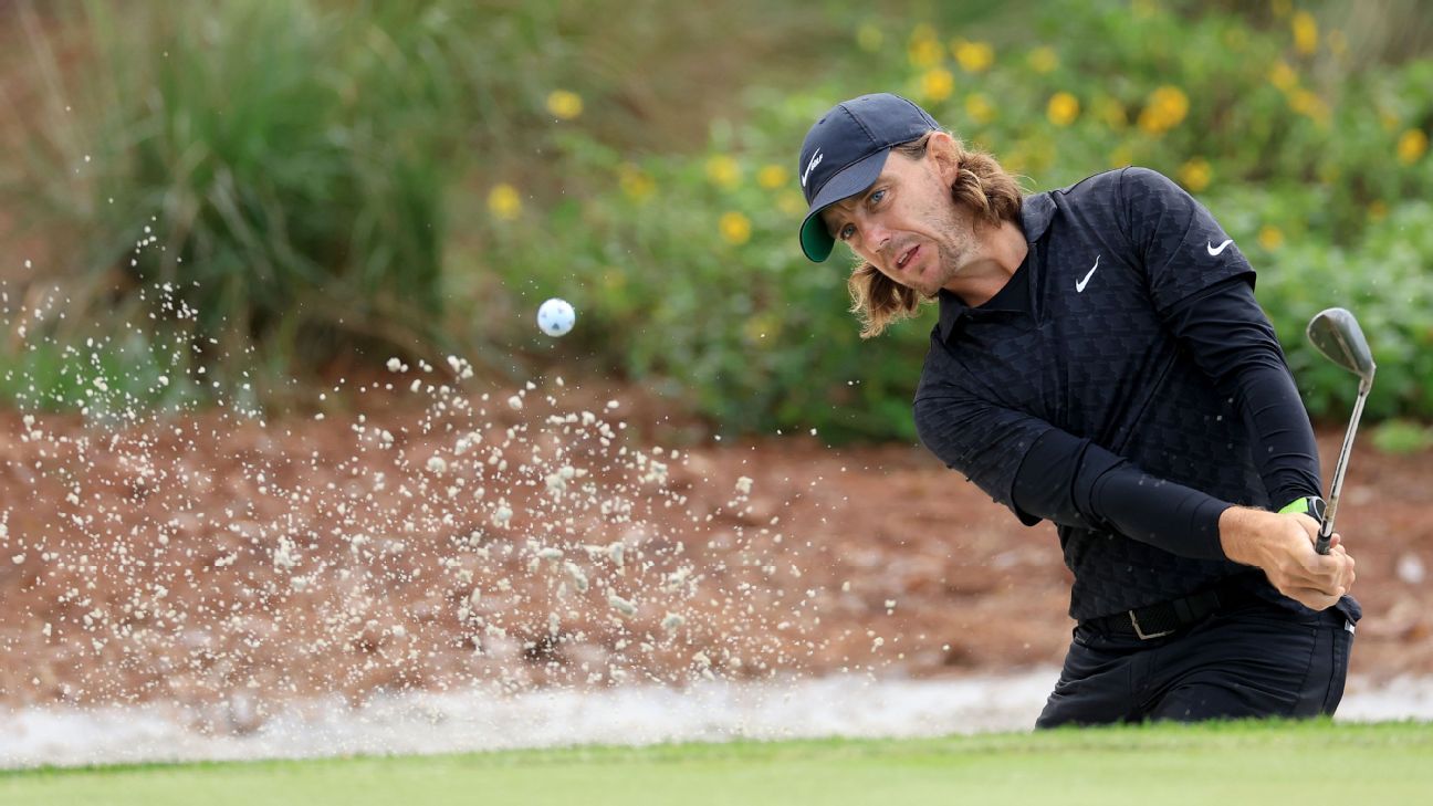 SOUND ON! Joaquin Niemann hits STUNNING wedge for hole-out eagle at The  Players