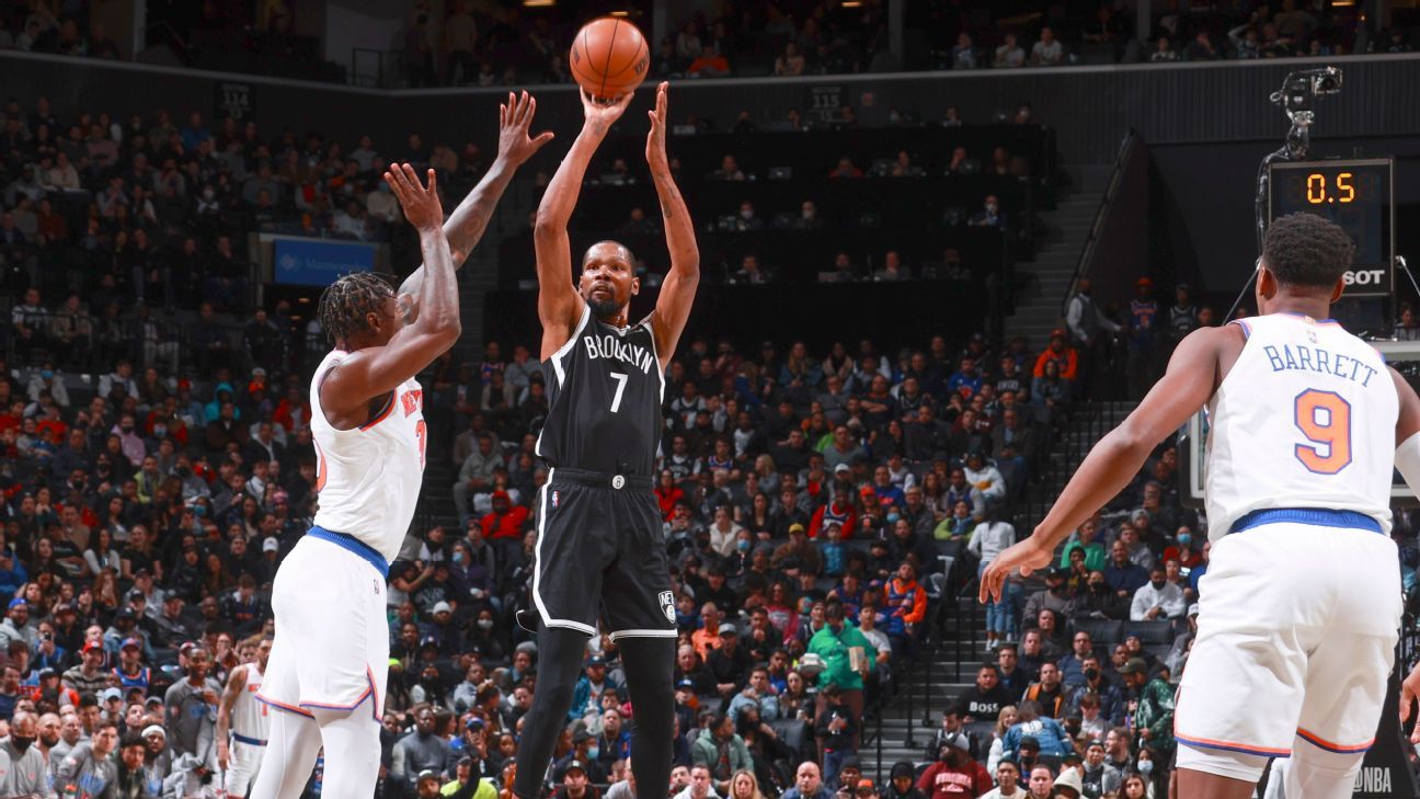 Brooklyn Nets' Kevin Durant scores 53 points, tells New York City mayor to 'figu..