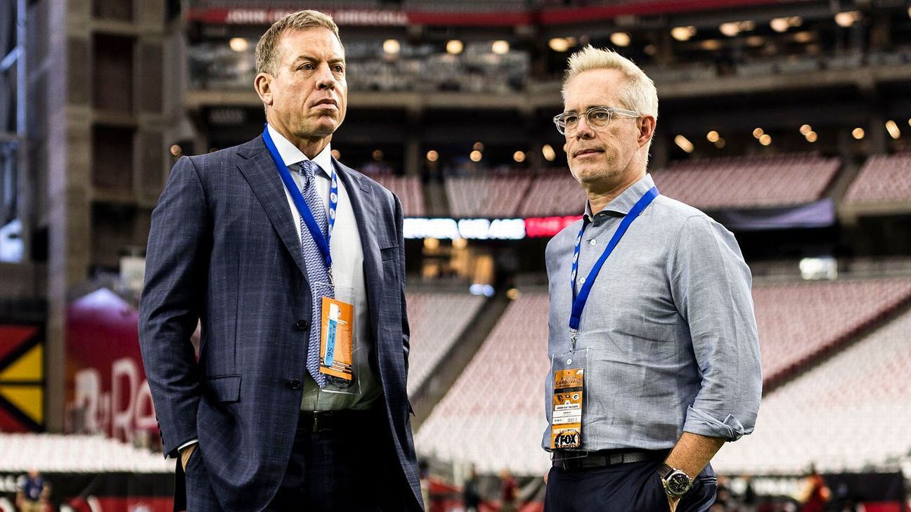 Joe Buck, Troy Aikman sign multiyear deals with ESPN to be voices of Monday Nigh..