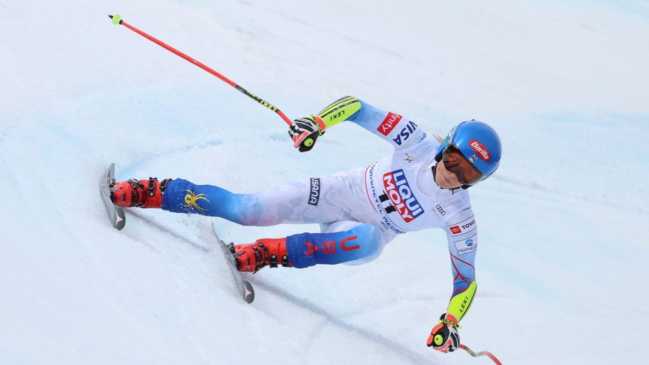 Mikaela Shiffrin races away from rival Petra Vlhova, wins overall World Cup titl..