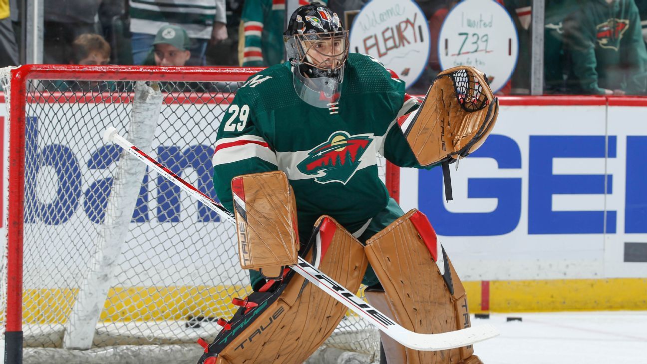 Reports: Wild discussing trade for Marc-Andre Fleury - Bring Me