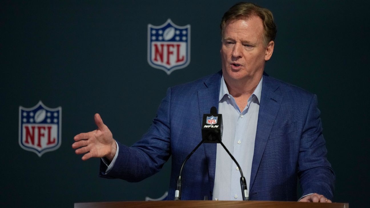 Roger Goodell – 克利夫兰布朗队 QB Deshaun Watson 仍可能面临 NFL 纪律处分，但委员豁免名单不太可能