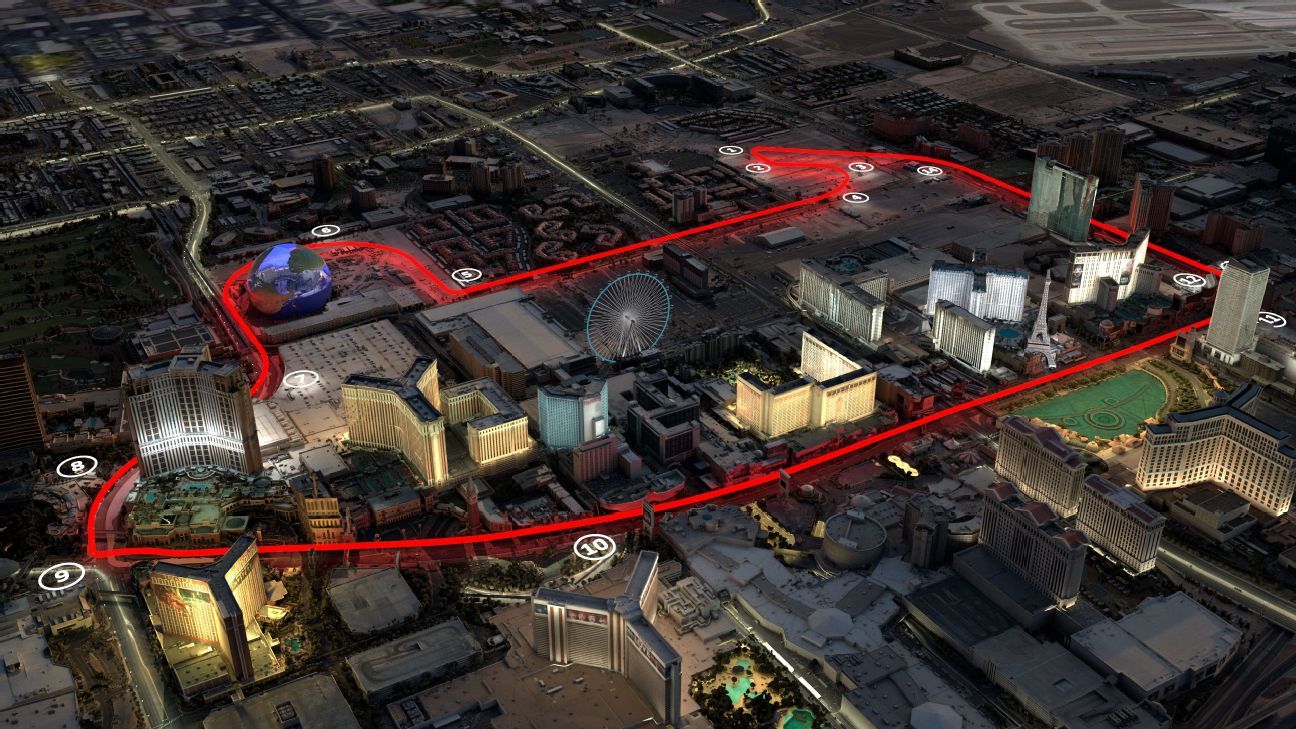 Las Vegas approuve le projet d’organiser la course de F1 jusqu’en 2032