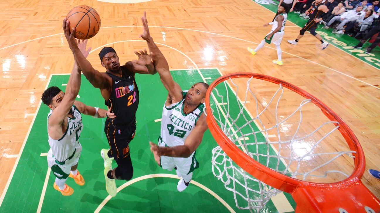 NBA 2023 Eastern Conference Match Up Pin - Celtics vs. Heat