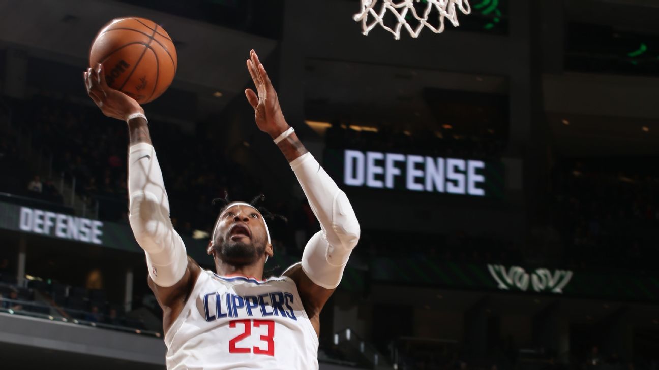 LA Clippers' Robert Covington has career night with key players out, drops 43 in..