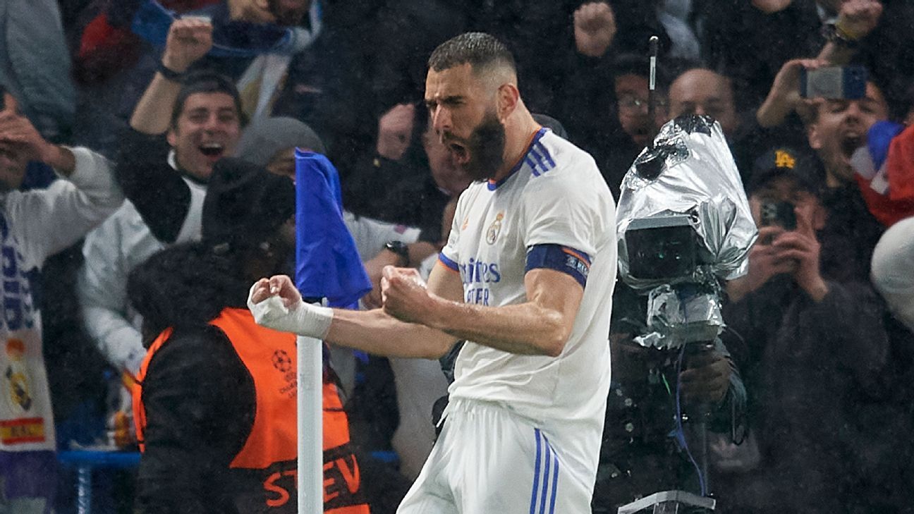 Benzema brilliance contrasts Lukaku woe as Real Madrid grab Champions League qua..