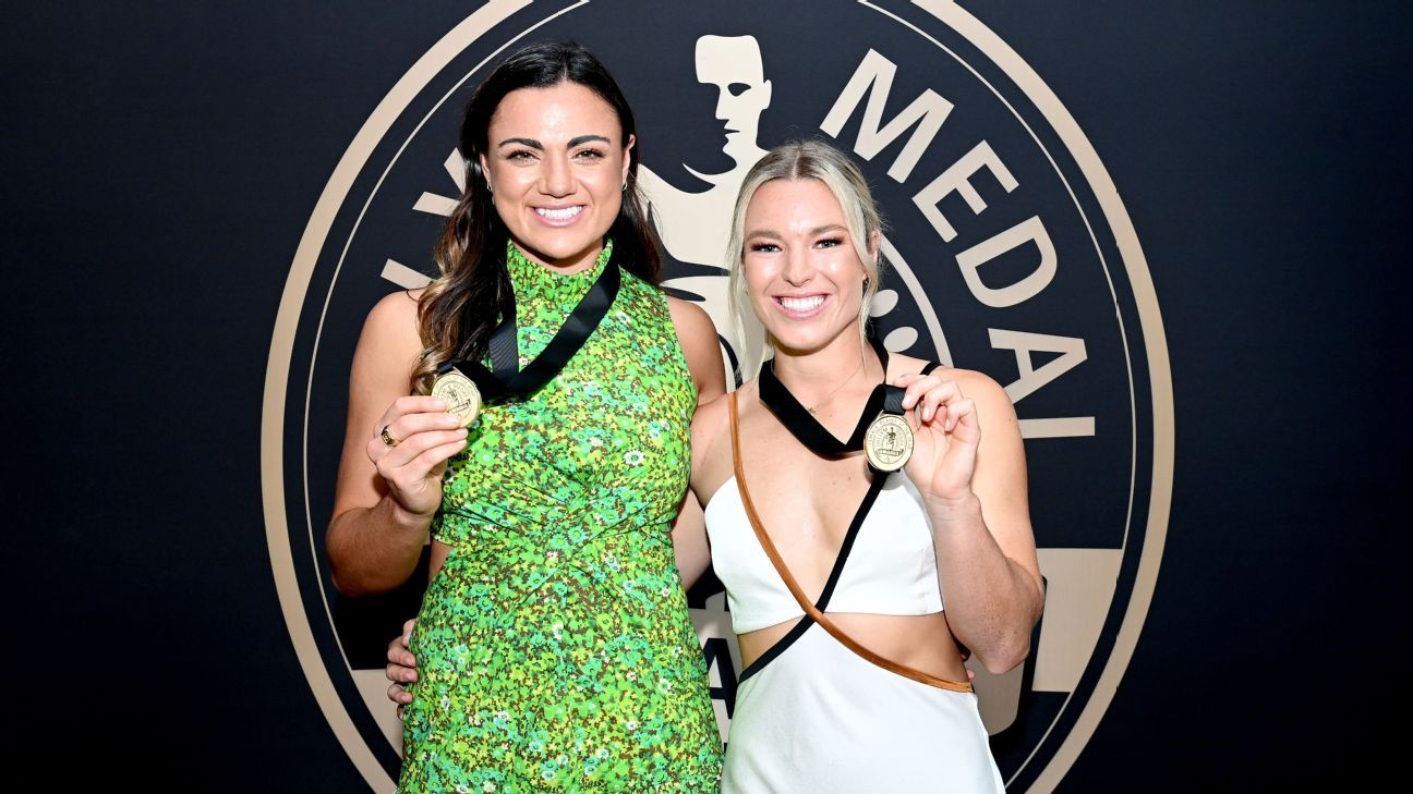 Emma Tonegato, Millie Boyle share NRLW Dally M Medal - ESPN