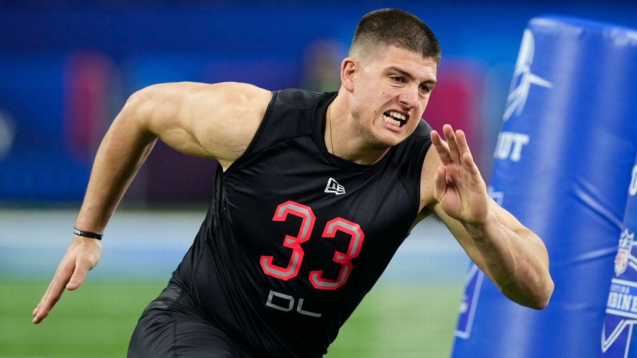 NFL draft 2022 - How George Karlaftis found his way to football