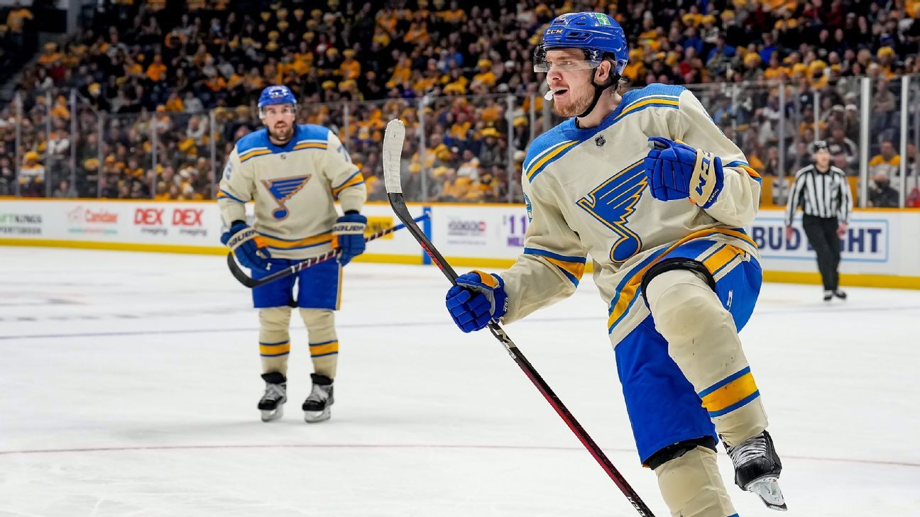 Blues sign Robert Thomas to entry-level deal