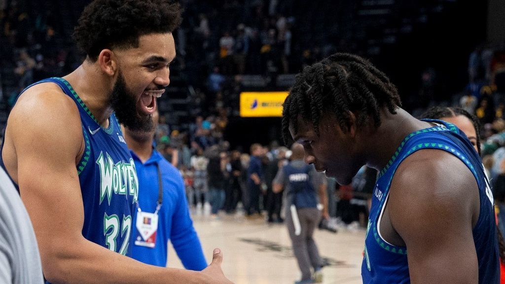 Karl-Anthony Towns se recupera, Anthony Edwards quebra por 36 na vitória do Minnesota Timberwolves no jogo 1