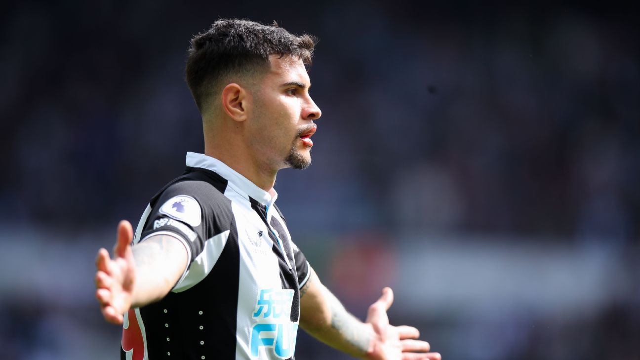 Bruno Guimarães asiste con dos goles, Newcastle vence a Leicester y respira en la Premier League inglesa