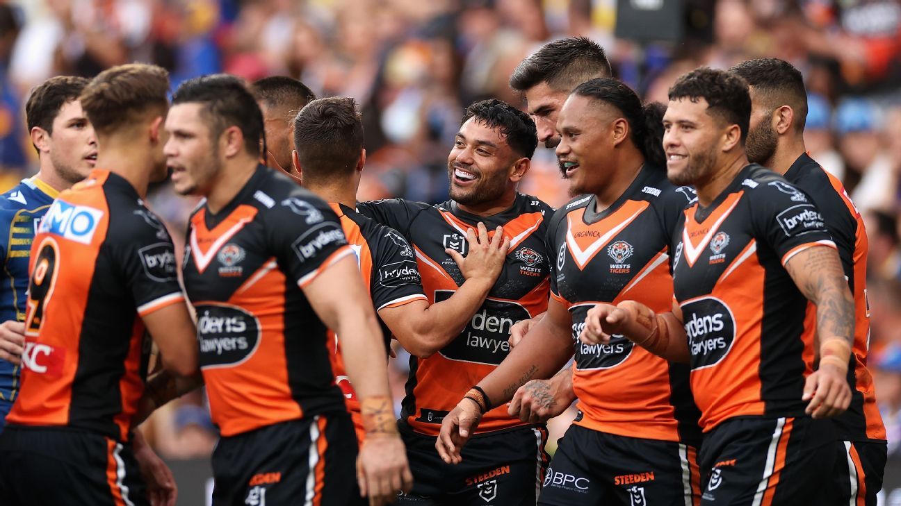 NRL 2022: Wests Tigers under fire over 'disgraceful' scenes in loss