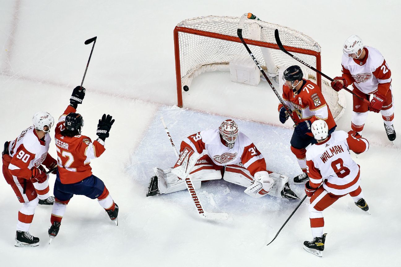 Florida Panthers clinch Atlantic Division title, home-ice advantage throughout E..