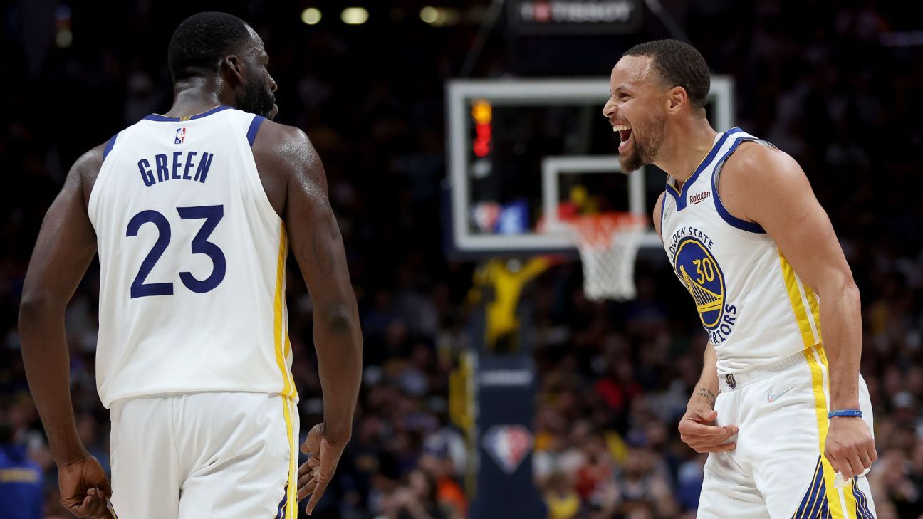 Warriors mengambil pukulan terbaik Nuggets, meraih keunggulan 3-