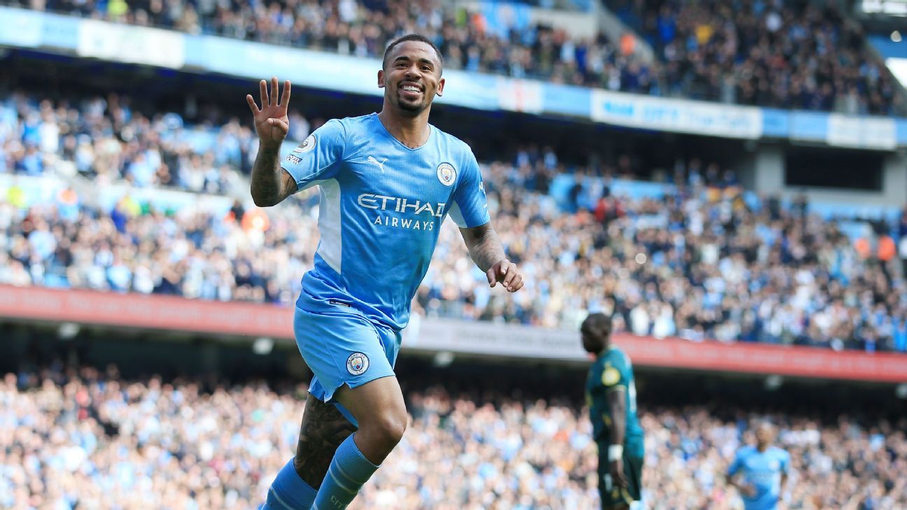 Gabriel Jesus staat op het punt om Manchester City te verlaten voor Arsenal