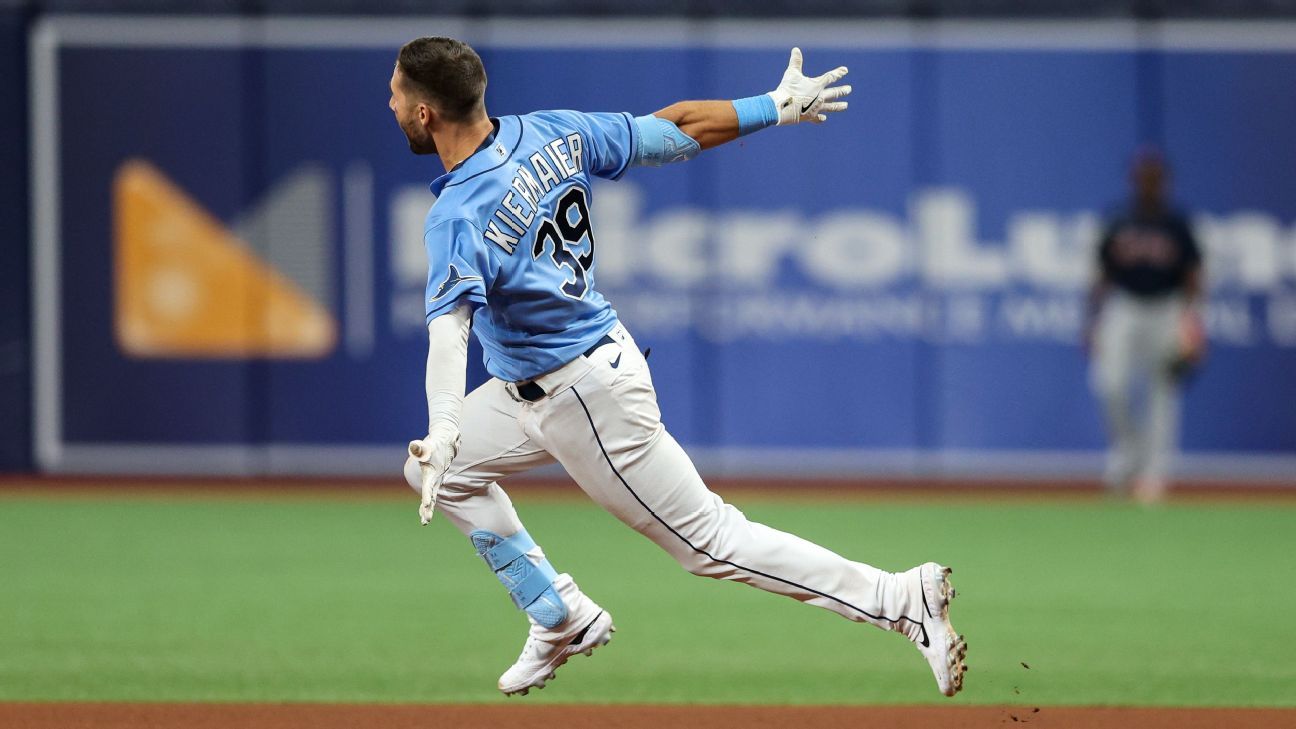 Red Sox-Rays: Umpires explain why Kevin Kiermaier's hit was a ground-rule  double in 13th inning 