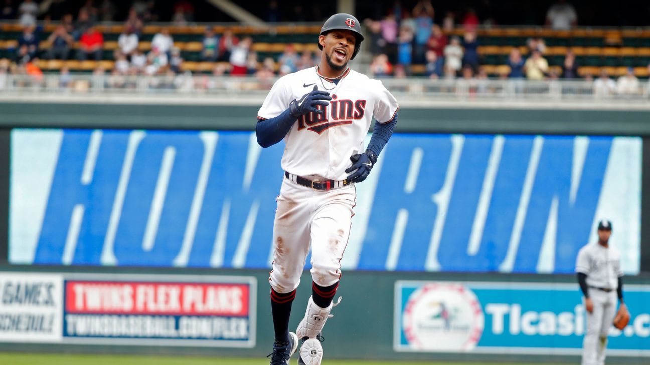 Minnesota Twins' Byron Buxton punishes the White Sox with record