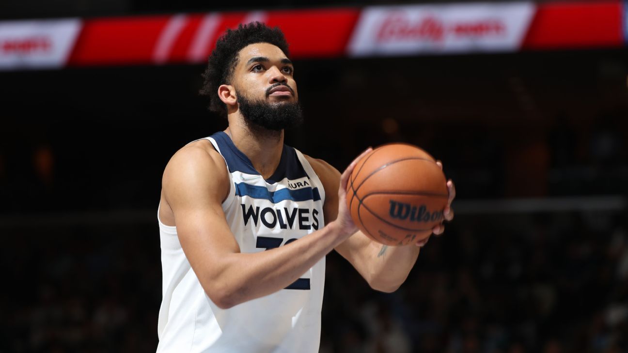 Karl-Anthony Towns Injury: Wolves star out 4-6 weeks with calf