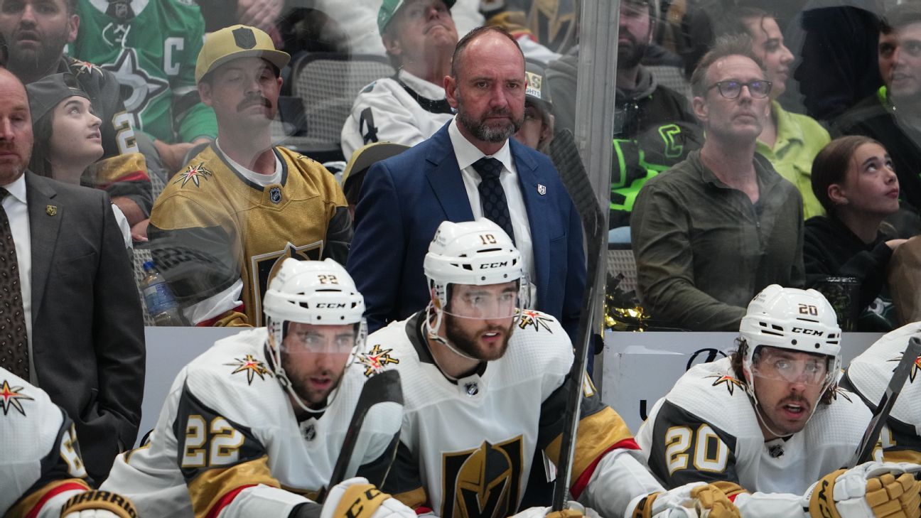 Vegas Golden Knights fire Peter DeBoer after missing playoffs for first time