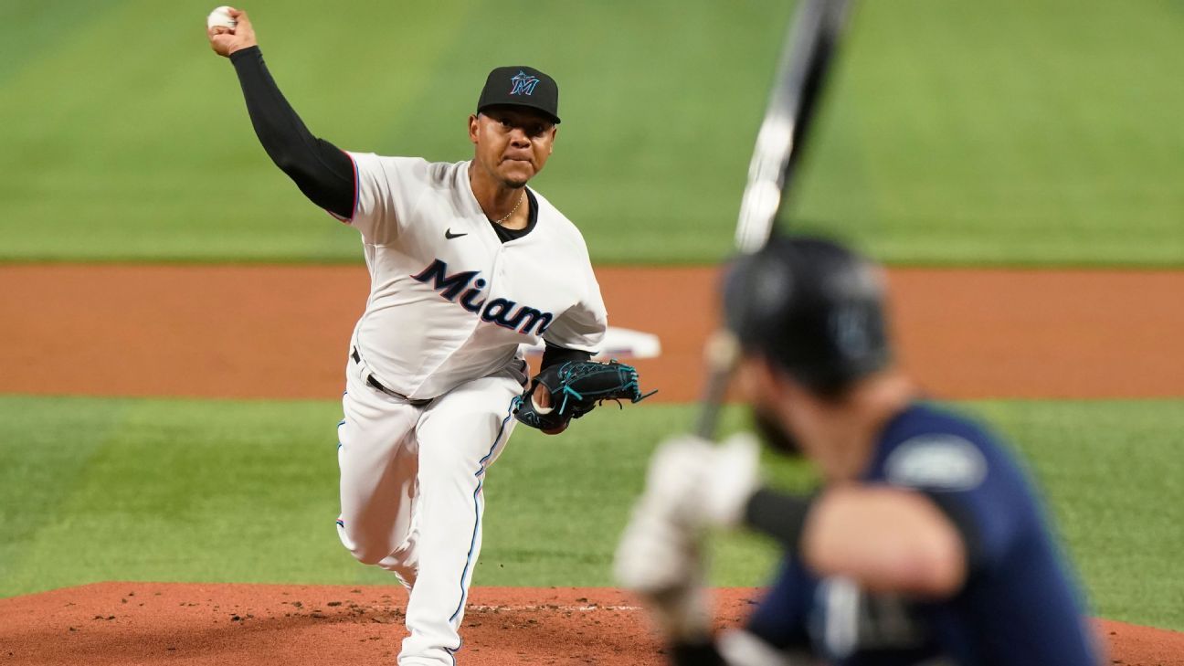 Marlins trade pitchers Elieser Hernandez, Jeff Brigham to Mets for minor  leaguer – Sun Sentinel