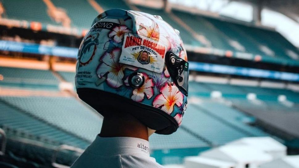 F1 Miami GP Featured A-Listers, Football Helmets, Even Baseball