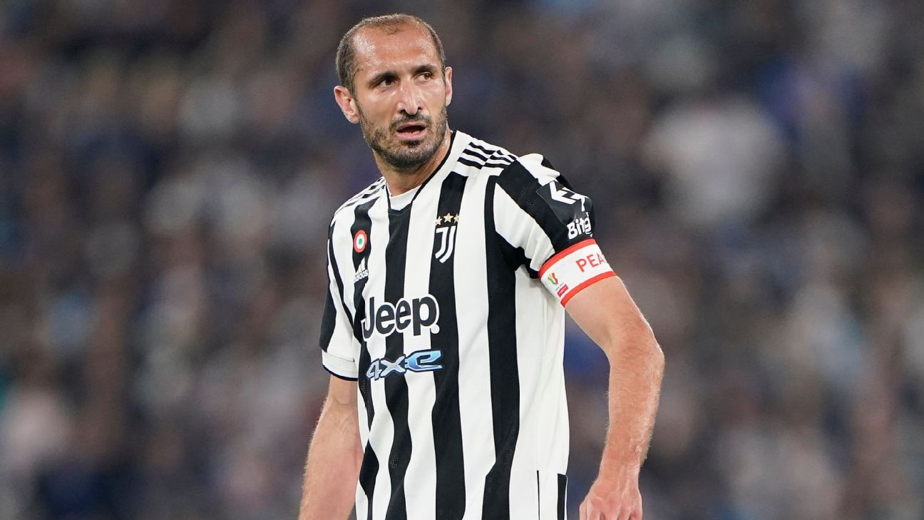 Giorgio Chiellini confirms he will leave Juventus at the end of the season