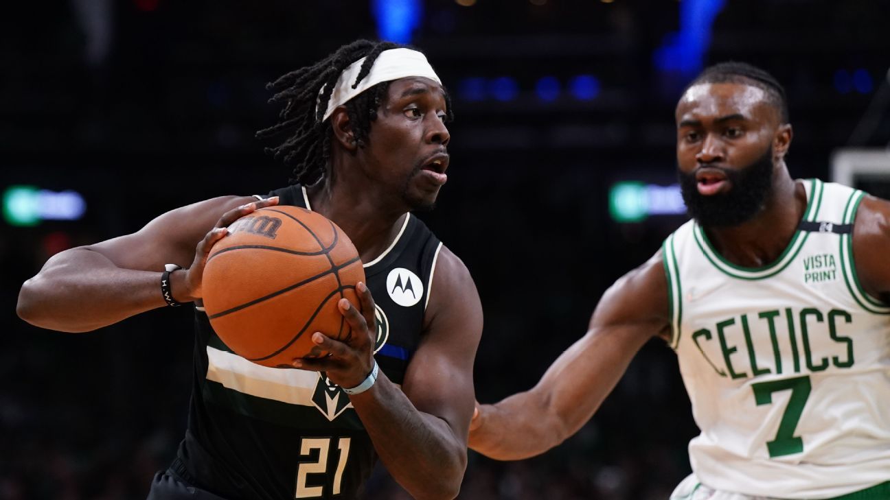 Jrue Holiday struggles to shoot in Celtics preseason debut against