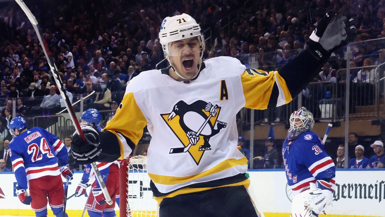 Pittsburgh Penguins agree to terms with Evgeni Malkin on 4-year, $24.4 million d..