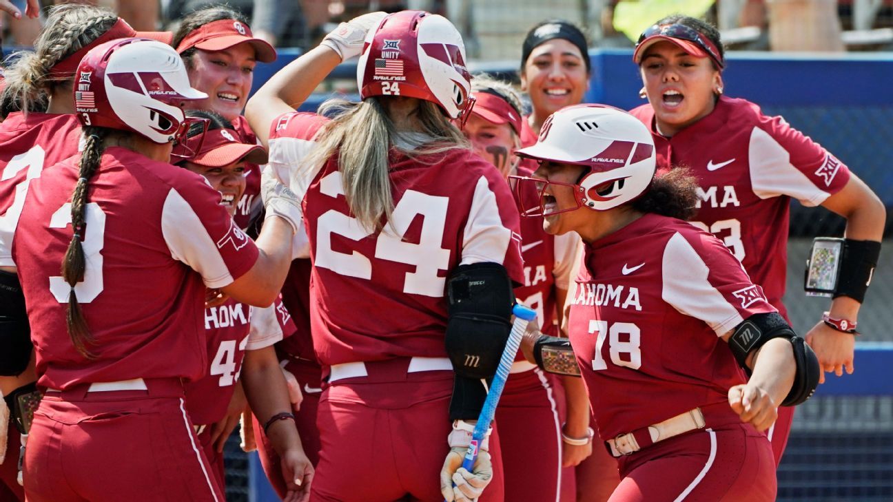 NCAA softball tournament scores, schedule, bracket