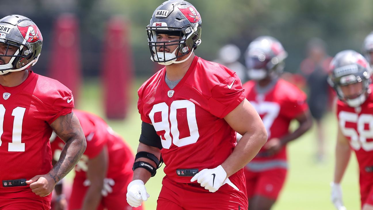 Tampa Bay Buccaneers 2022 NFL draft pick Luke Goedeke has big goals