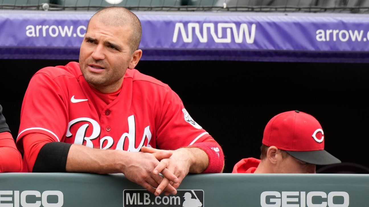 Reds 1B Joey Votto to begin rehab assignment on Saturday - ESPN