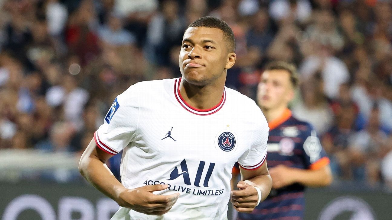 PSG's Kylian Mbappe snubs Real Madrid for Paris stay: The numbers that make  him one of the world's best - ESPN