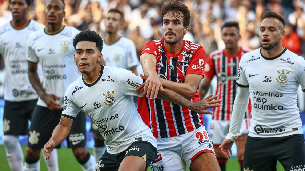 Corinthians 1 x 1 Flamengo - Na Neo Química Arena deu empate entre
