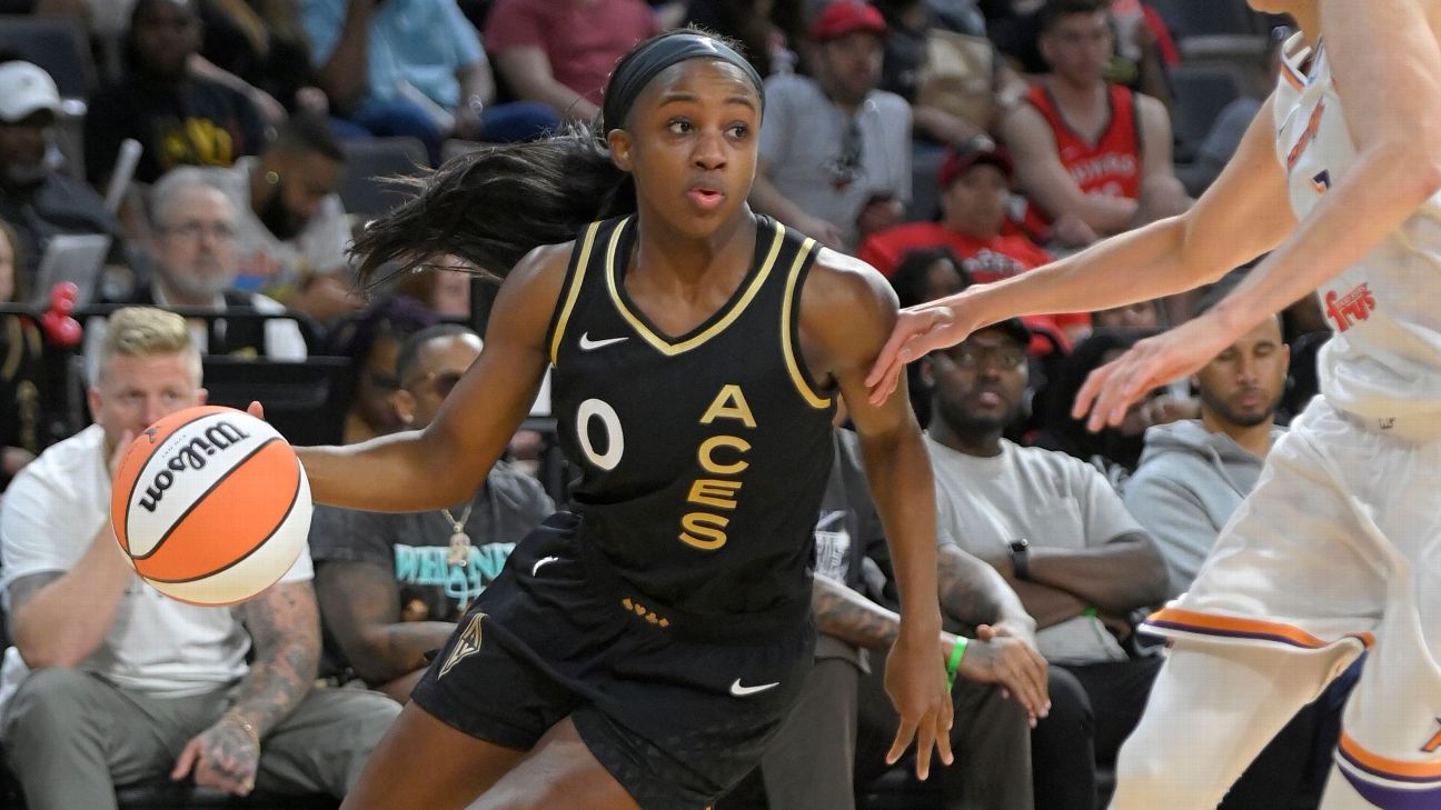 Las Vegas Aces back on top, Washington Mystics drop to fourth