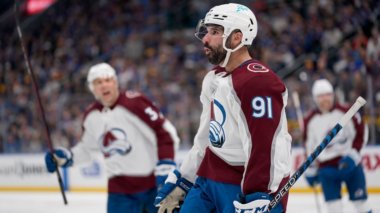 Kadri’s hat trick in wake of threats puts Avs up 3-1