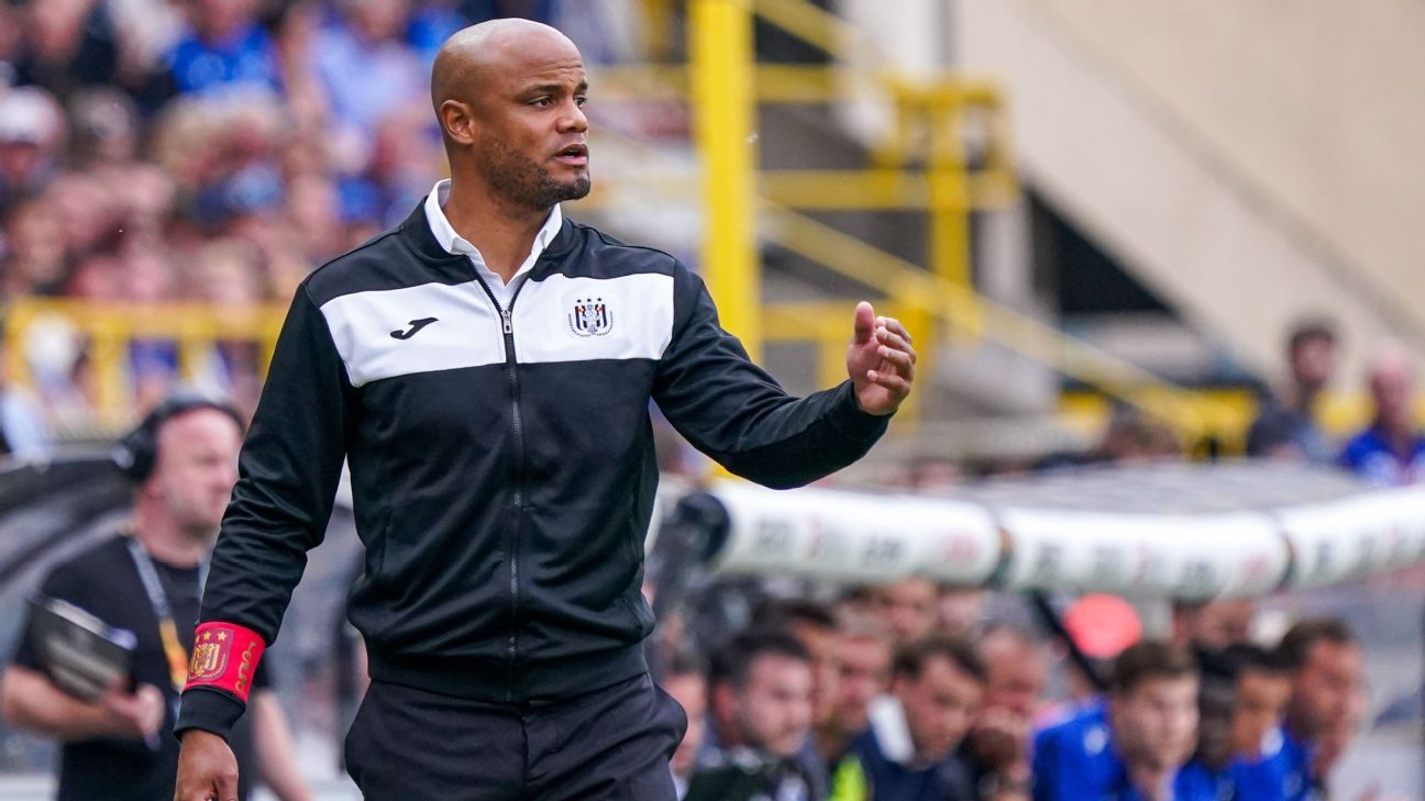 Manchester City Legend Vincent Kompany Appointed Burnley Boss Espn