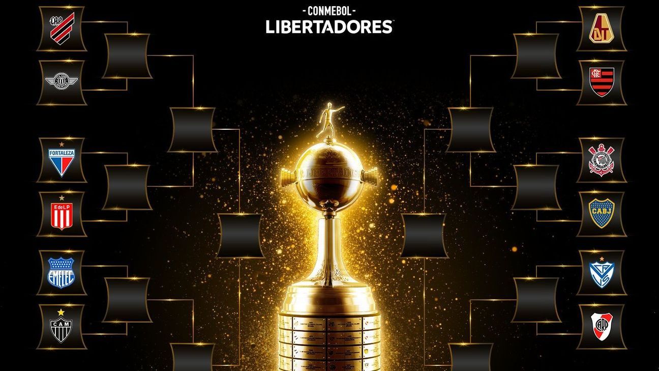 Se sortearon los octavos de final de la CONMEBOL Libertadores ESPN