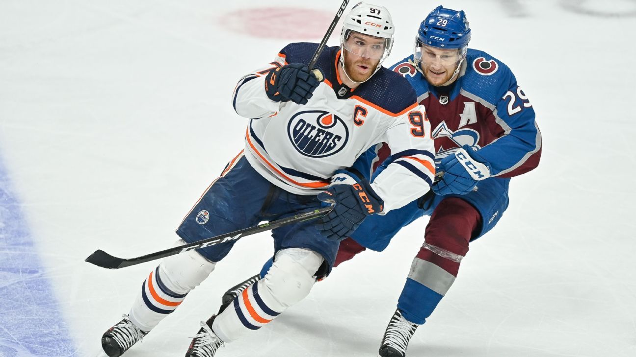 McDavid, MacKinnon, Kucherov are Hart finalists